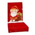 thumbnail image 5 of SDJMa Christmas Chair Covers for Dining Room Santa Printed Chair Slipcovers Christmas Decorations, 5 of 7