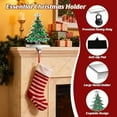 thumbnail image 4 of Christmas Stocking Holders for Mantle Set of 2, Heavy Duty 3D Stocking Stand Weighted Stocking Hooks Christmas Ornaments Decorations for Fireplace Tabletop, 4 of 6