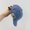 Blue, variant on Uccdo Kids Faux Suede Baseball Caps Sun Hats Children's Adjustable Hat With Cloth Patch, 1-6T