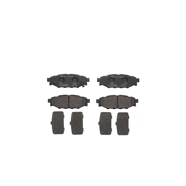 BALATAS BAJOS METALES IMPREZA 2008 al 2012 SUBARU 2.5L H4 Traseras BREMBO .