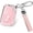 Silver/Pink, variant on Key Fob Cover Compatible with Lexus RX350 RX450 GX460 LX570 CT200h ES350 GS300 GS430 GS450h GS460 IS250 IS350 LS460 2009-2015 Keychain Case Holder Protector,Gold/Black