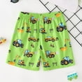 thumbnail image 4 of Gubotare Boys' Shorts Boys Pull-on Shorts School Uniform for Kids Elastic Waist Shorts Size 7 (Light Green,8-9 Years), 4 of 9