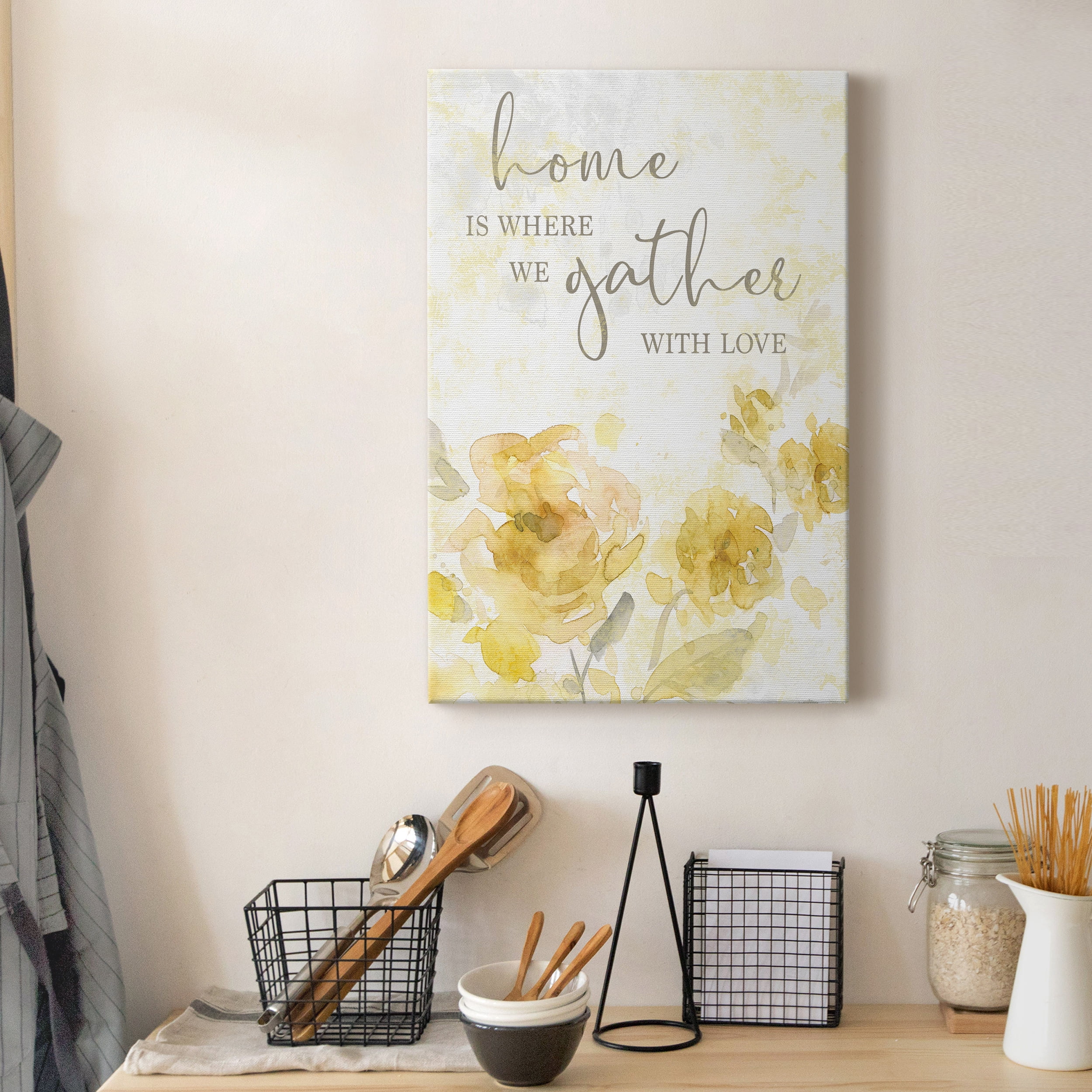 Gather with Love Premium Gallery Wrapped Canvas - Ready to Hang - 32 x 48