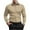 Khaki, variant on Fnooota Men's Colored Dress Shirts, Work Casual Summer Long Sleeve Button Down Shirts White Size XL