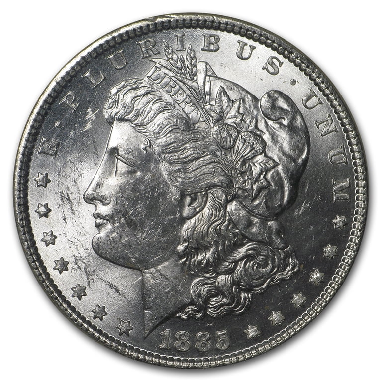 m１８　レア　大型フランス 記念メダル 【NGC MS62BN】1879年 1885 Morgan Dollar MS-62 NGC (Binion Collection) - Walmart.com
