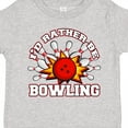 thumbnail image 4 of Inktastic I'd Rather Be Bowling Boys or Girls Toddler T-Shirt, 4 of 5