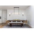 thumbnail image 4 of FUL-917-BK Crystorama Lighting Fulton - 4 Light Chandelier-9.75 Inch Tall and 41.75 Inch Wide-Black Finish, 4 of 7