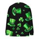 thumbnail image 5 of Cárdigan informal de punto con estampado del Día de San Patricio para mujer, abrigo con botones, 5 of 5