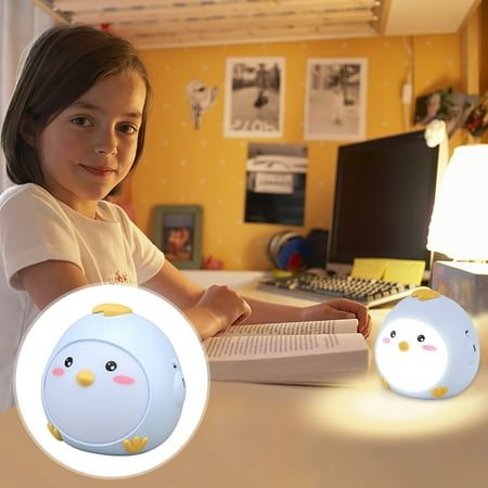 

Tiitstoy Mini Cute Led Night Light Stepless Dimming Learning Reading Eye Protection Light Student Dormitory Usb Rechargeable Bedroom Bedside Night Light Gift