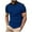 Navy, variant on Jalioing Men's Casual T Shirt Short Sleeve Patchwork Summer Tees Tops Crew Neck Classic Basic Tee Shirts
