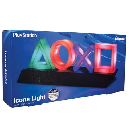 Paladone PlayStation Lampe Icône Héritage à 3 modes d'éclairage