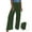 A# Army Green, variant on SMihono Fashion Women's Loose Shrink Wide Leg Pants High Waisted Straight Pants Quick Dry Outdoor Athletic Cropped Pants Capris Women's Yoga Leggings Beige 6