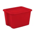 thumbnail image 1 of Apagado temporal solicitud comercialCaja de Transporte STERILITE STERILITE de plástico de 68 litros, color rojo, 1 of 4