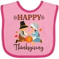 thumbnail image 3 of Inktastic Happy Thanksgiving Pilgrim Prayer Blessing Religious Boys or Girls Baby Bib, 3 of 4