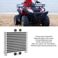 thumbnail image 4 of Oil Cooler Radiator, Professional Prolongs Service Life Engine Oil Cooler  For Pit Bike For Motorcycle For Dirt Bikes, 4 of 8