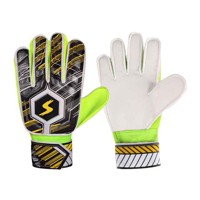 Guantes de Fútbol Btafrte Accesorios Entrenamiento Deportivo Transpirable Amarillo 7#
