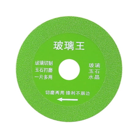 

Kmxyo 100mm Cutting Saw Blade Ultra-thin Inner Hole Glass Diamond Cutting Disc for Workshop