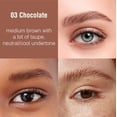thumbnail image 3 of Ruby Kisses Go Brow Microblading Eyebrow Pen, Waterproof Eyebrow Pencil for Women, Dual-Ended Liquid Tattoo Brow Pencil With 4-Fork & Precise Brush Tip for Natural Hair-Like Strokes (Dark Brown), 3 of 11