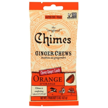 Chimes Chewy Candies: Original Ginger Chews, 1.5 Oz - Walmart.com