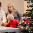 thumbnail image 3 of Vikakiooze 2023 Christmas Tree Ornaments Jingle Bell Hanging Pendant Xmas Home Party Decorations, 3 of 9