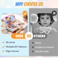 thumbnail image 5 of Magnetic Puzzle-Magnetic Face Toy,Multiple themes available Creative Magnetic Face & Outfit Game, Enhances Creativity And Learning Portable & Easy Storage, 5 of 8