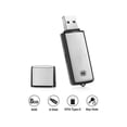 thumbnail image 2 of unique 8G USB Voice Recorder USB Flash Drive Rechargeable Digital Voice Audio Recorder compatible with PC Meeting Inte, 2 of 5