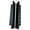 Black, variant on Billiards Pool Holder Cue Rack Organizer Solid Wood Wall Mounted Space Saving Design for Game Room Clubs Home