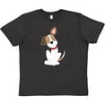 thumbnail image 3 of Inktastic Dog with Ear Up Youth T-Shirt, 3 of 5