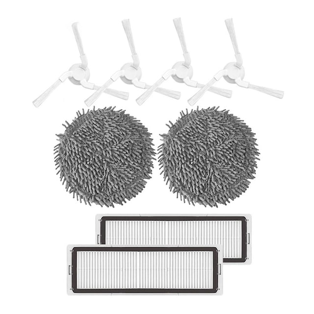 Side Brush Filter And Mop Cloth Replacement Accessories For Xiaomi