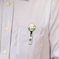 thumbnail image 5 of Music Notes Musical Musician Retractable Reel ID Badge Key Card Name Tag Holder with Clip, 5 of 7