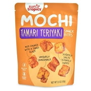 Sun Tropics MOCHI Snack Bites, Tamari Teriyaki (3.5oz) 6-pack