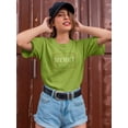 thumbnail image 2 of Merci Young Fashion T-Shirt Women -Image by Shutterstock, Female Small, 2 of 4