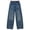 Dark Blue, variant on YDFCWXW Girl's Baggy Barrel Jeans Wide Leg Denim Retro Washed Straight Leg Jeans Casual Y2k Streetwear Pants Trouser (Dark Blue, 12-13 Years)