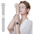 thumbnail image 3 of 22mm watch band Compatible for Samsung galaxy watch 3 45mm/Gear S3 Frontier/Classic,Silicone 22mm watch band quick release for Women Men, 3 of 5
