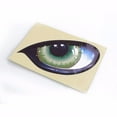 thumbnail image 1 of 2Pcs 3D Stereo Reflective Cat Eyes Car Sticker Creative Rearview Mirror Decal, 1 of 5