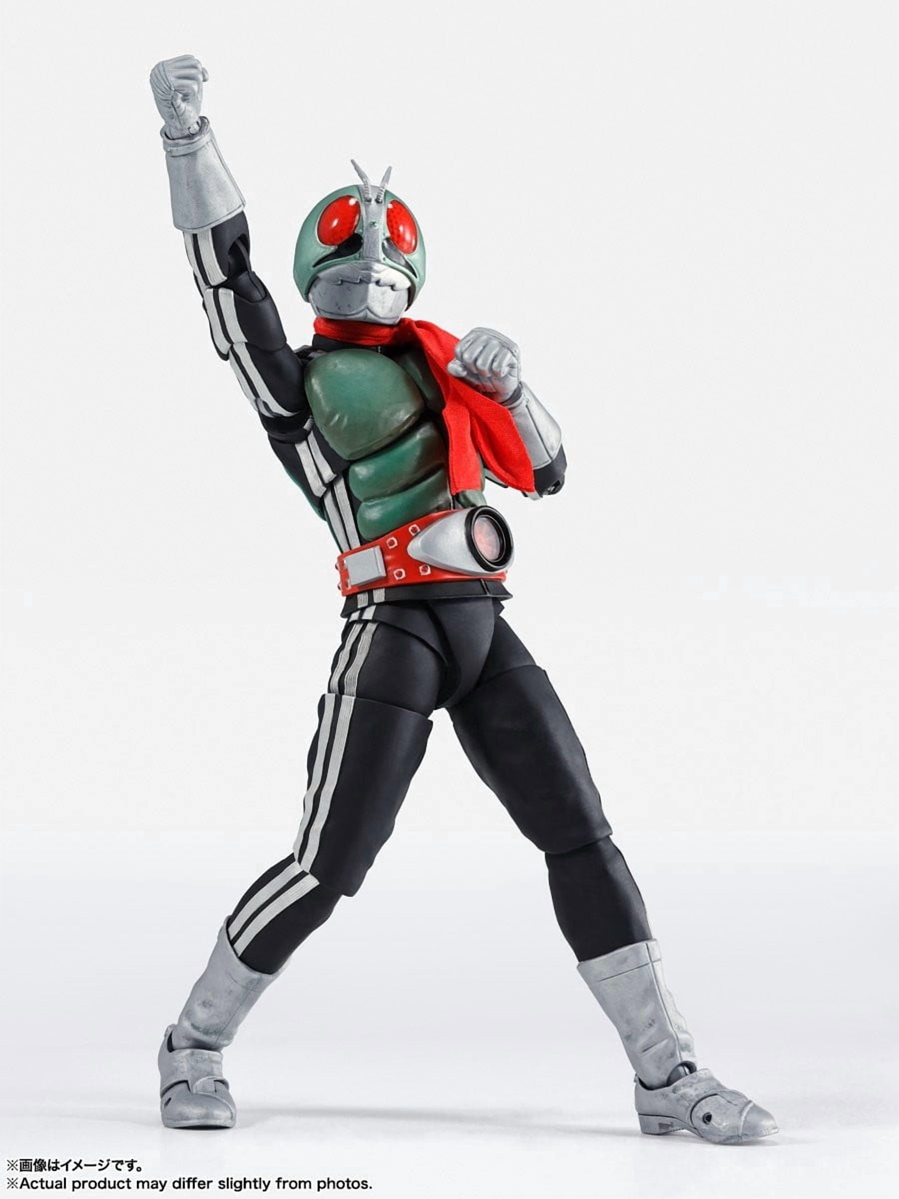 Tamashii Nations Masked (Kamen) Rider: Kamen Rider 1 Legendary Showa Masked Riders Edition First Release (Shinkocchou Seihou) S.H.Figuarts Action Figure