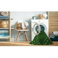 thumbnail image 2 of Ahgly Company Machine Washable Indoor Rectangle Transitional Dark Lime Green Area Rugs, 7' x 9', 2 of 7