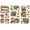 Vegetables, variant on Rub on Transfer Decals for Furniture Crafts Kitchen Refrigerator Decor Restaurant 6"x12" Vegetable 3Pcs Waterproof UV Transfer Decals Sticker for Dresser Glass Porcelain Wood Plastic