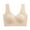 Yellow Bra for Women, variant on Nhthy Womens Bras for Older Women Seamless Wireless Posture Correcting Push Up No Underwire Anti Sagging Full Coverage Ice Silk Bra Blue L