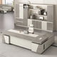 thumbnail image 4 of Computer Office Desk Conference Executive Corner Wood Luxury Reception Tables Organizer Escritorios De Oficina Furnitures My Lux Decor Round, 4 of 13