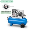 thumbnail image 2 of Uxcell Air Compressor Oil Sight Glass M18 x 1.5mm Toughened Glass for Air Compressor, 2 of 5