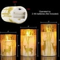 thumbnail image 3 of Bearachild Velas LED parpadeantes de plástico 3x, velas de cera LED para fiestas de cumpleaños del Día de Acción de Gracias y del Día del Iluminación navideña, 3 of 6