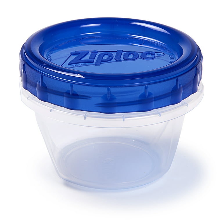 Ziploc Brand, Food Storage Containers with Lids, Twist 'n Loc