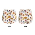thumbnail image 3 of Picia cute bugs Pattern Women's 2 in 1 Athletic Running Shorts High Waisted Workout Casual Gym Sweat Shorts with Comfy Liner Zipper Pockets-XX-Large, 3 of 7