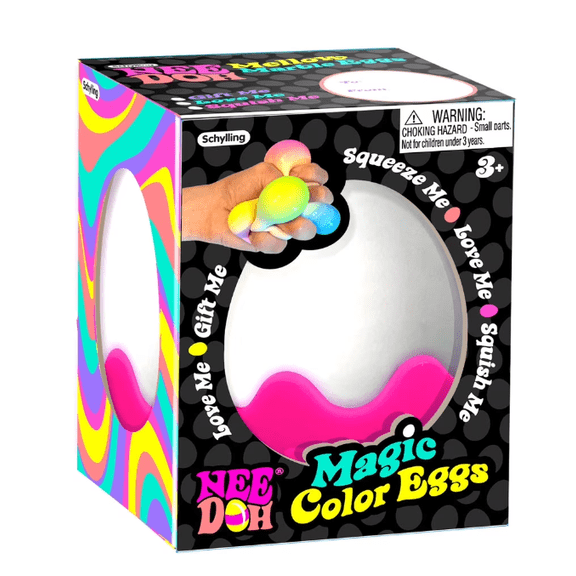 Nee Doh Magic Color Egg, 1 random color