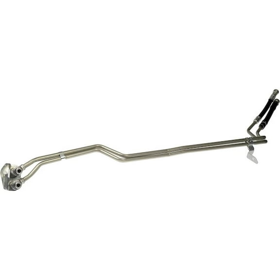 Inlet and Outlet Auto Trans Oil Cooler Hose Assembly - Compatible with 2011 - 2016 Ford F-250 Super Duty 6.2L V8 - Dorman