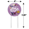thumbnail image 2 of Acrylic DC Super Hero Girls Girl Power Cake Topper Party Decoration for Wedding Anniversary Birthday Graduation, 2 of 7