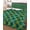 Grass Green, variant on Twin Quilt Bedding Set, Vintage Green Check Reversible Summer Quilt 3 Pieces, Geometric Tartan Plaid Ethnic Lightweight Bedspreads Coverlets with 2 Pillow Shams for All Seasons