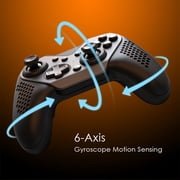 NYXI Flexi Wireless Gamepad with Hall Effect Joystick and Programmable Buttons for Switch, Switch 2, and PC