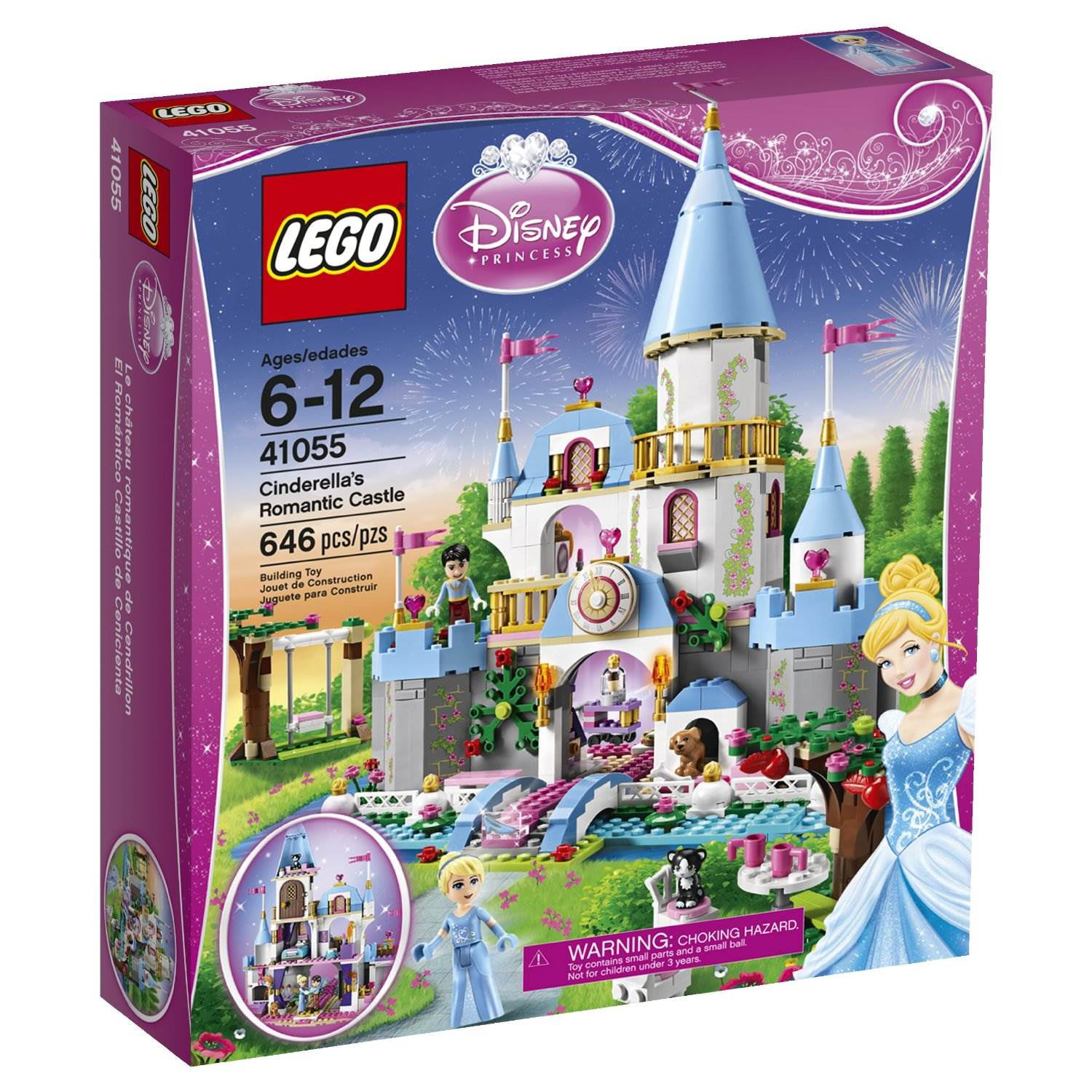 Lego Disney Princess Cinderella's Castle 41055 From Japan 